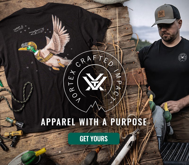 Vortex® Crafted Impact Your Purchase Helps Protect the Places and Things You Love - Follow link to Purchase Your T-shirt Now