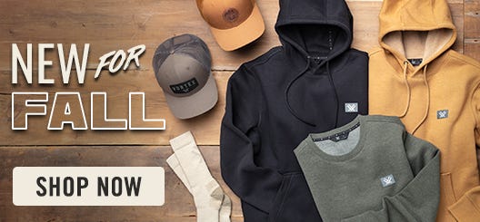 New For Fall - Follow link to shop new apparel now