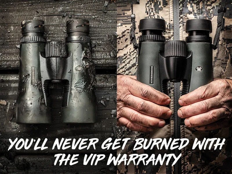 VIP Warranty Damaged Binocular Covered